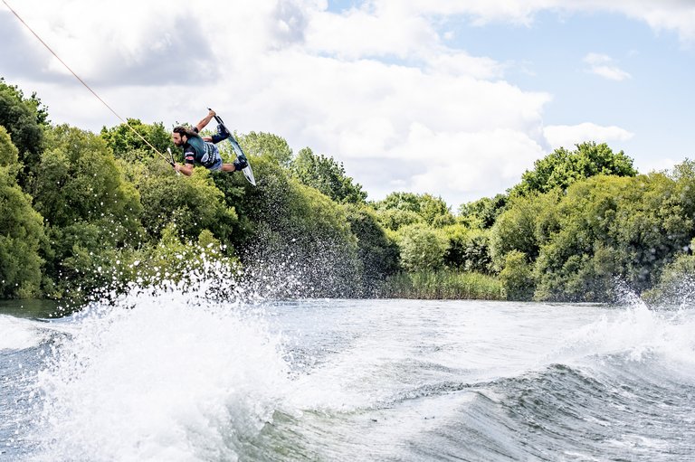 Jonty Green at the 2022 Malibu Boats UK Wakeboard And Wakesurf Nationals